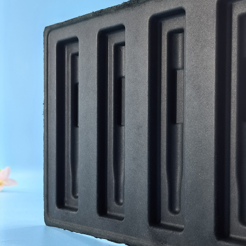Black paper holder
